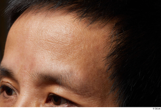 HD Face Skin Shiba Tanzan eyebrow face forehead skin pores…